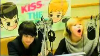 110224 KTR Hungry and Adorable Taemin Trying To Eat His Mic ^0^;