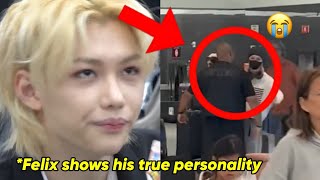 Stray kids Felix shows his true personality again