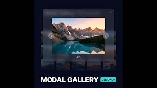 Modal Gallery – CSS Animation Tutorial