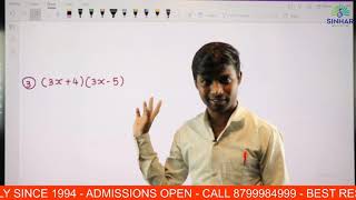 STD 9 MATHS CH 2 BAHUPADI L 15