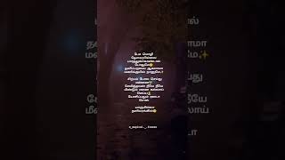 Yaarumilla song lyrics💚✨ | WhatsApp status Tamil | Magical Frames | Song lyrics tamil