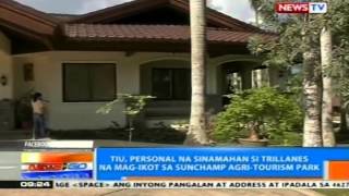 NTG: Sen. Trillanes, nag-ocular inspection sa Sunchamp Agri-Tourism Park