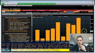 Bloomberg Terminal Introduction to Stock Research: FA Screen