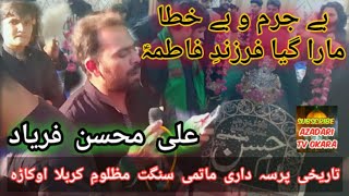 Ali Mohsin Faryad Live In Okara |Taboot E Imam Hassan A.S | 27 Safar Markazi Juloos Okara City
