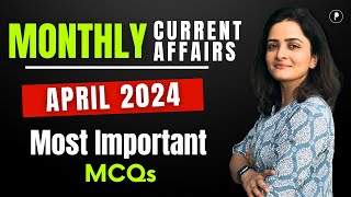 April 2024 Monthly Current Affairs by Parcham Classes | Current Affairs Revision
