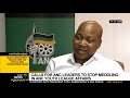 anc s youth task team warns party leaders to stop meddling in ancyl affairs