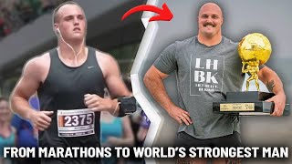 How I Went From Running Marathons To The World's Strongest Man