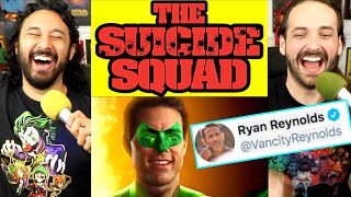 THE SUICIDE SQUAD (New Logo) & Ryan Reynolds RE-CUT Of GREEN LANTERN - REACTION! (DC Fandome)