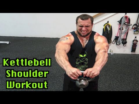 Intense 5 Minute Kettlebell Shoulder Workout Intense 5 Minute Kettlebell Shoulder Workout