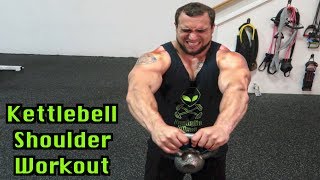 Intense 5 Minute Kettlebell Shoulder Workout