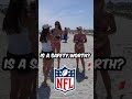 NFL Trivia on the Beach is HARDER Than It Looks😂 | #shorts #nfl #tombrady