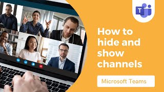 How to hide and show channels in Teams