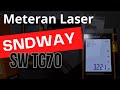 Meteran Laser Digital Rangefinder Distance Meter Sndway SW TG70 70m