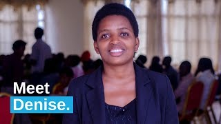 Meet Denise: UNICEF Volunteer | UNICEF Rwanda