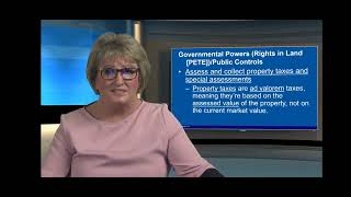 Governmental Powers (Rights in Land [PETE])/Public Controls