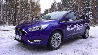 2015 Ford Focus Titanium. Start Up, Engine, and In Depth Tour.