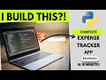 Build a Python Expense Tracker App (Beginner Project Tutorial)