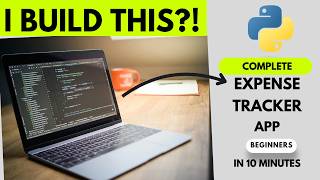 Build a Python Expense Tracker App (Beginner Project Tutorial)