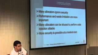 22C3 Memory allocator security