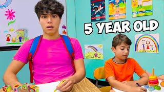 Going Back To KINDERGARTEN For A Day!