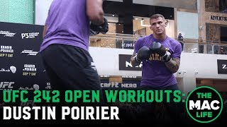 UFC 242 Open Workouts: Dustin Poirier (Highlights)
