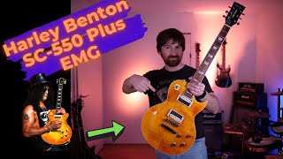 Feel like SLASH for under $500 // Harley Benton SC-550 Plus // Review \u0026 Sound