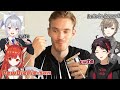 Nijisanji Livers notices that Pewds now in Japan ǀ Nijisanji