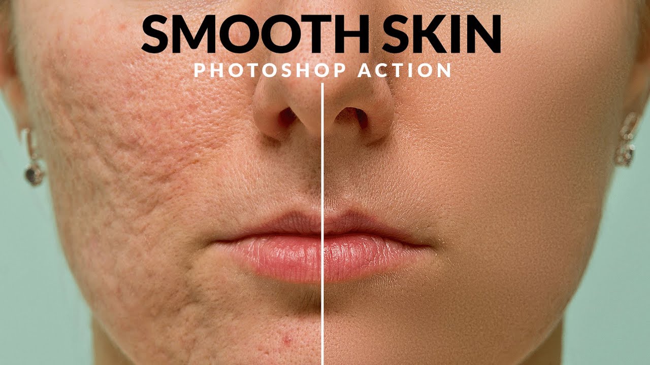 High-End Smooth Skin Photoshop Action Tutorial | Skin Retouching In 1 ...