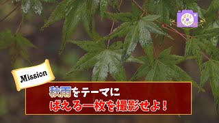 秋雨をテーマにばえる1枚を撮影せよ！　#ばえるゲッター　きゅートモ★　キューテレビ　インスタグラム　増田実乃里　2020年11月放送　徳島　ケーブルテレビ