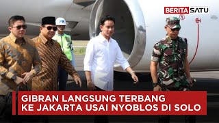 Wapres Gibran Langsung Terbang ke Jakarta Usai Mencoblos di Solo | Beritasatu