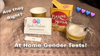 AT HOME GENDER TESTS | ARE THEY CORRECT? | PREGNANCY UPDATE WEEKS 16-18