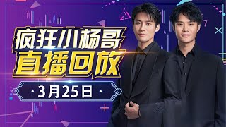 【小杨哥直播回放】3月25日——不仅小杨嫂来了，还有神秘嘉宾哦！ #疯狂小杨哥 #小杨哥直播视频