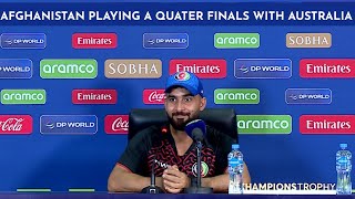 Afghanistan Captain Hashmatullah Shahidi press conference ahead of Australia vs Afghanistan game