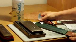 How to Sharpen your Leather Wranglers Round Knife in under 15 minutes