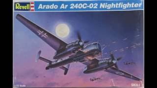 1/72 Arado Ar 240C-02 Nightfighter Revell Ag Kit# 4824