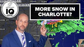 4 weeks in a row with snow/ice in Charlotte? Maybe! Brad Panovich VLOG