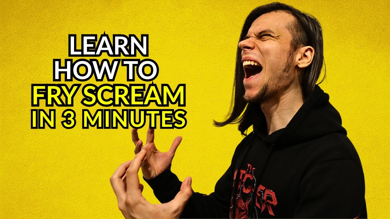Fry Scream In 3 Minutes Metal Screams Tutorial Youtube