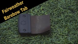 New 2020 Fairweather Archery Barebow Finger Tab With Simon Fairweather