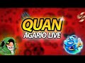 Agario Live || Quan Road To 100SUB Play use tag Quan Live Ap southeast1