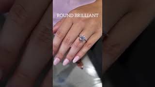 Top 3 shapes diamond engagement rings - Briobella || latest diamond engagement rings 2022