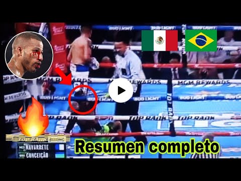 Resumen De La Pelea Vaquero Navarrete Vs. Robson Conceicao, Pelea ...