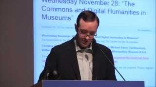 The Commons and Digital Humanities in Museums | Neal Stimler