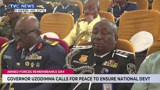 Governor Uzodinma Calls For Peace To Ensure National Development