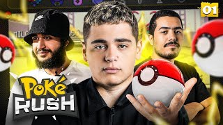 DEBUT DU POKERUSH A 8 AVEC UN MAITRE DU JEU ! #1