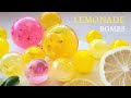 LEMONADE BOMBS🍋🍹| Iced Summer Drinks | Tea bombs Using Hot Chocolate Bomb Mold