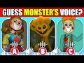 Guess the Monster's Voice | Poppy Playtime Chapter 4 + REJECTED CRITTERS and The Smiling Critters