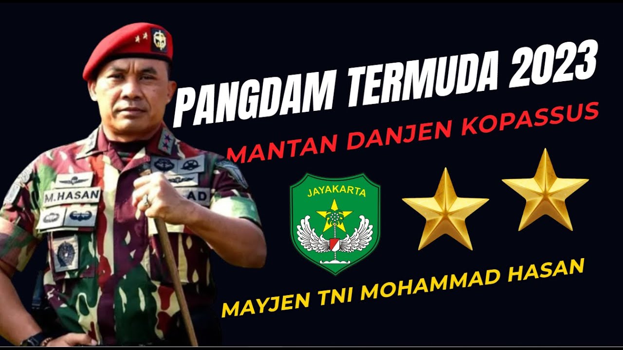 Mayjen Moh Hasan Pangdam Jaya 2023 Pilihan Panglima TNI - JENDERAL ...