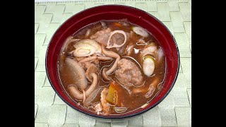 れんこんすいとん　ひまわり健康料理教室