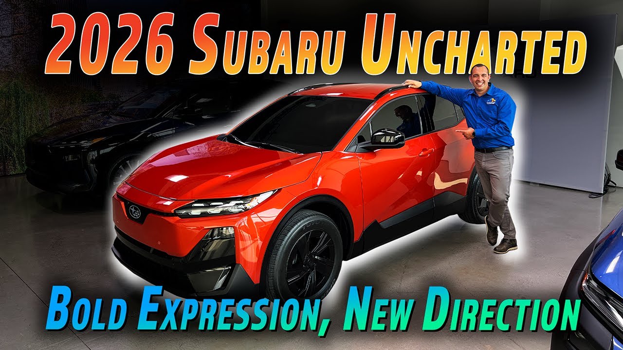 2026 Subaru Uncharted First Look Subaru S Take On A Shared Platform