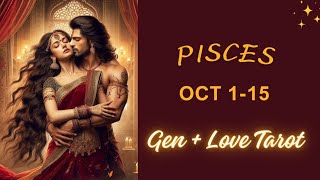 PISCES♓मीन राशि🐟MEEN RASHI October 1-15 अक्टूबर 1-15 hindi love tarot हिंदी Gen + Love Tarot